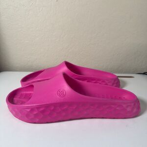 G/FORE G/Slides Street Shoes Mens 13 Pink Golf Sandals Slippers Comfort Slides